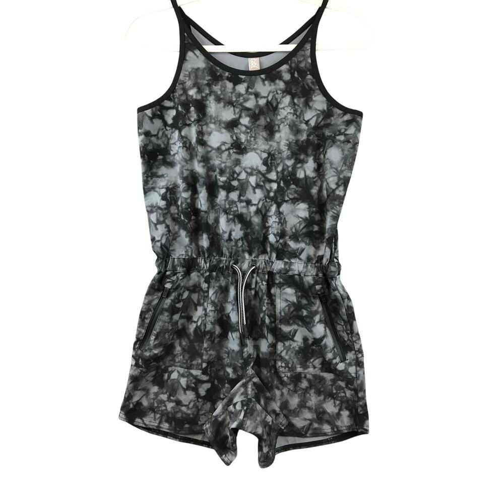 Athleta girl ready to go romper tie‎ dye size XL/14